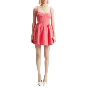 NWT! Bardot Nisa Corset Minidress in Bubblegum Size 10